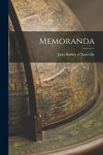 Knjiga Memoranda Jules Barbey d 'Aurevilly