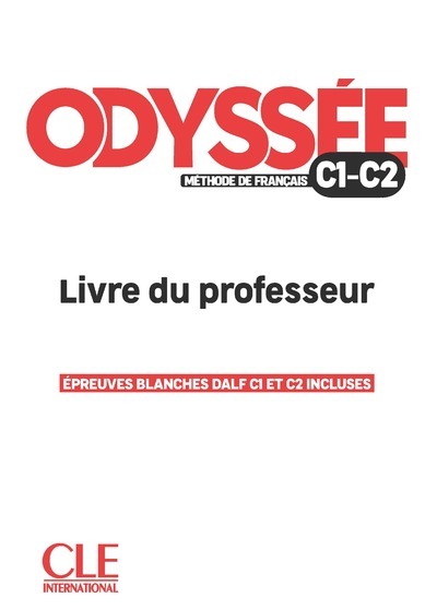Kniha Odyssée niv. C1&C2 livre du professeur D. Abi Mansour