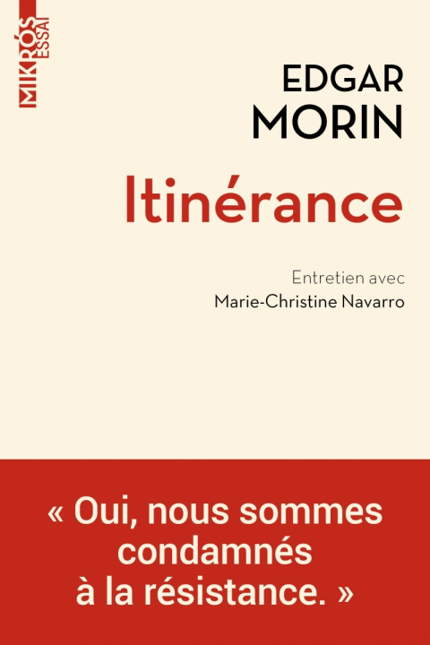 Knjiga Itinérance Edgar MORIN