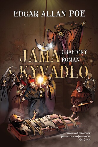 Książka Jáma a kyvadlo - komiks Edgar Allan Poe