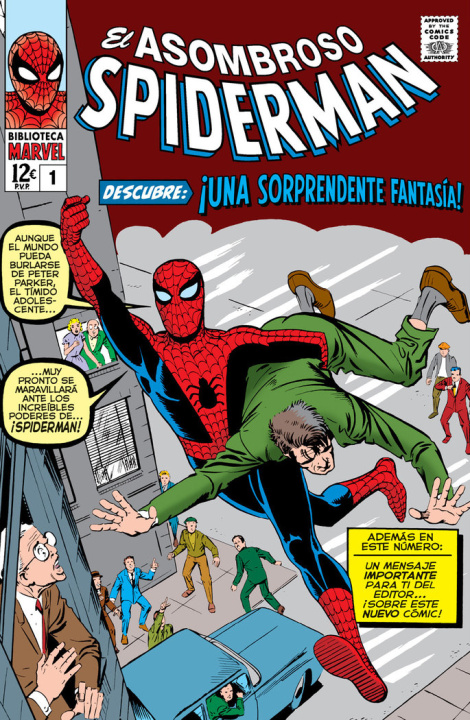 Book BIBM04 ASOMBROSO SPIDERMAN 1 1962-63 