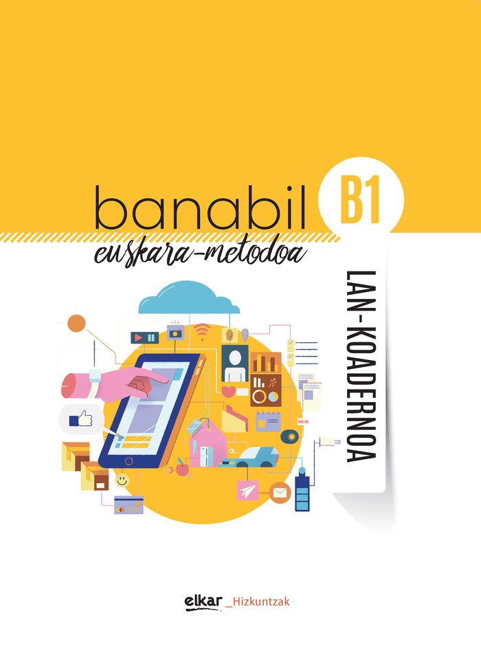Kniha Banabil B1. Lan-koadernoa BATZUEN ARTEAN