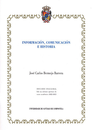 Carte INFORMACION COMUNICACION E HISTORIA BERMEJO BARRERA