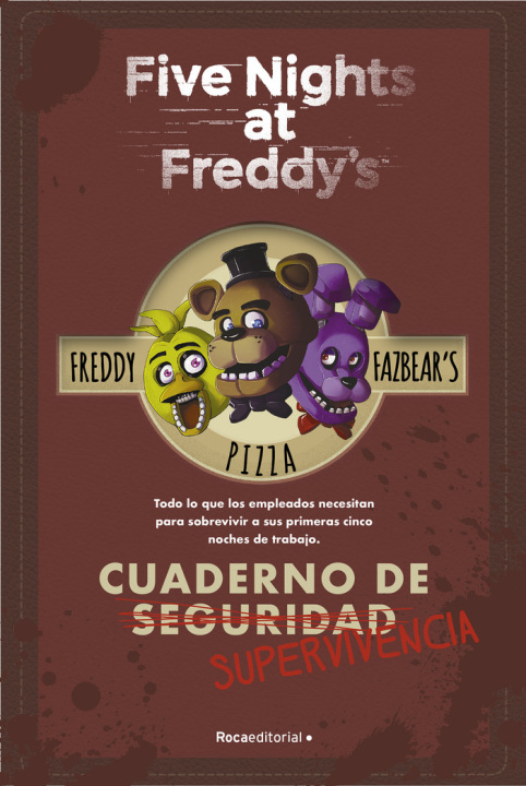 Könyv FIVE NIGHTS AT FREDDY'S. CUADERNO DE SUPERVIVENCIA CAWHTON
