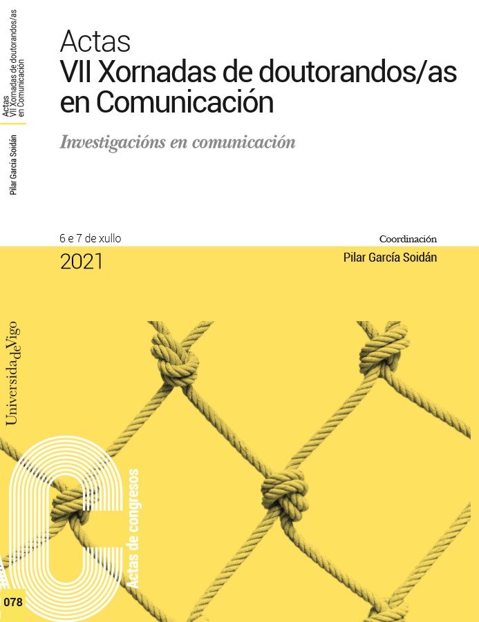 Carte ACTAS VII XORNADAS DOUTORANDOS/AS EN COMUNICACION. INVEST 