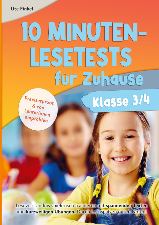 Könyv 10 Minuten Lesetests für Zuhause Klasse 3/4 Deutsch Ute Finkel