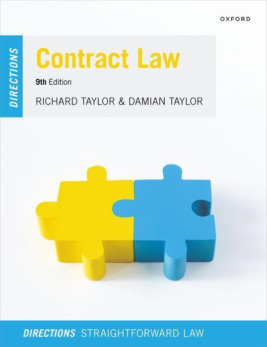 Book Contract Law Directions Taylor