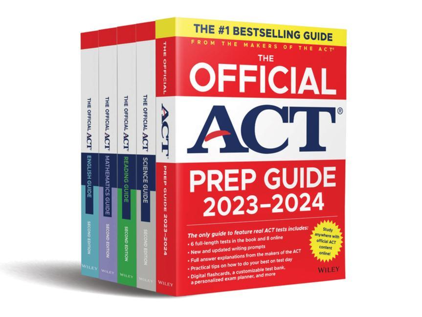 Book The Official ACT Prep & Subject Guides 2023–2024 Complete Set 