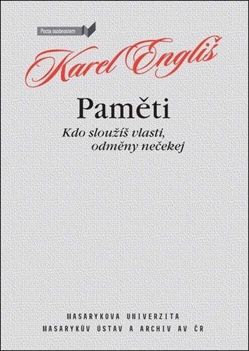 Book Paměti Karel Engliš