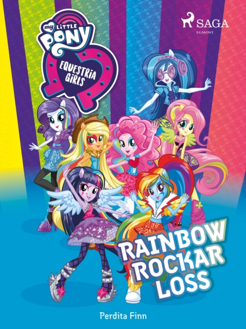 E-kniha Equestria Girls - Rainbow rockar loss Perdita Finn
