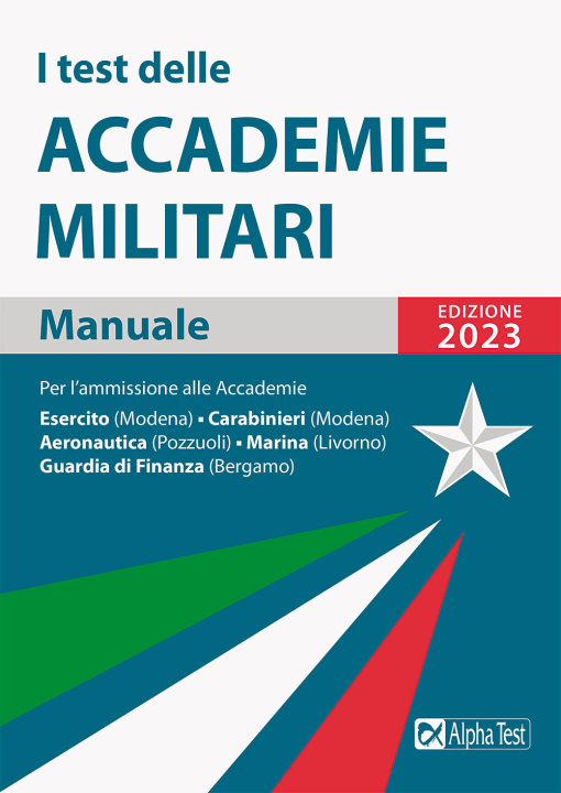 Книга test delle accademie militari. Manuale Massimo Drago