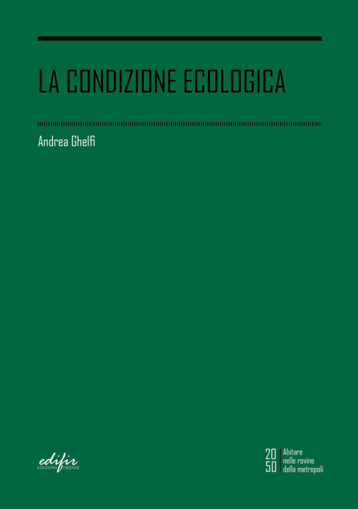 Kniha condizione ecologica Andrea Ghelfi