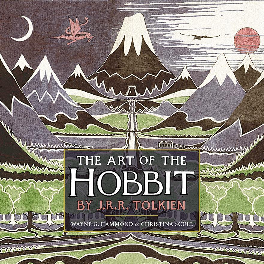 Knjiga Art of the Hobbit John Ronald Reuel Tolkien