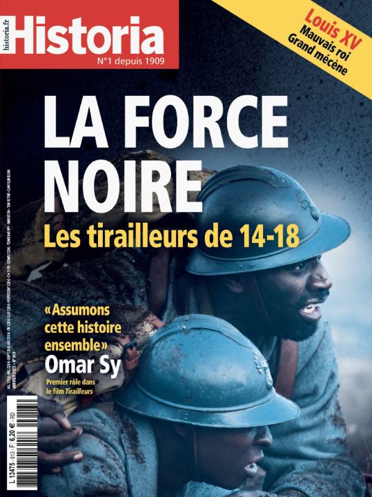Könyv Historia N°913 : La Force Noire : les tirailleurs de 14-18 - Janv 2023 