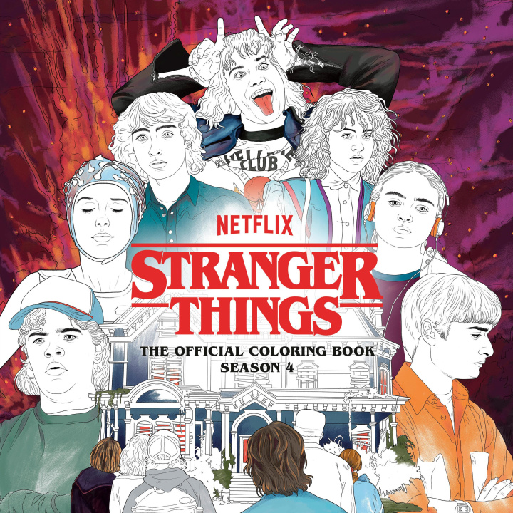 Könyv Stranger Things: The Official Coloring Book, Season 4: Random House Worlds 