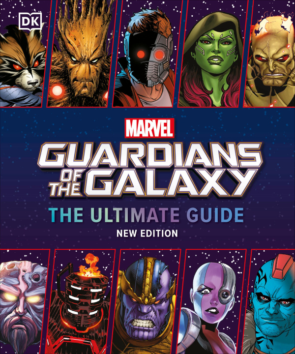 Książka Marvel Guardians of the Galaxy the Ultimate Guide New Edition 