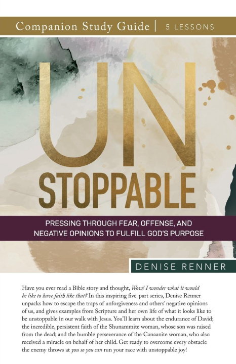 Knjiga Unstoppable Study Guide Denise Renner
