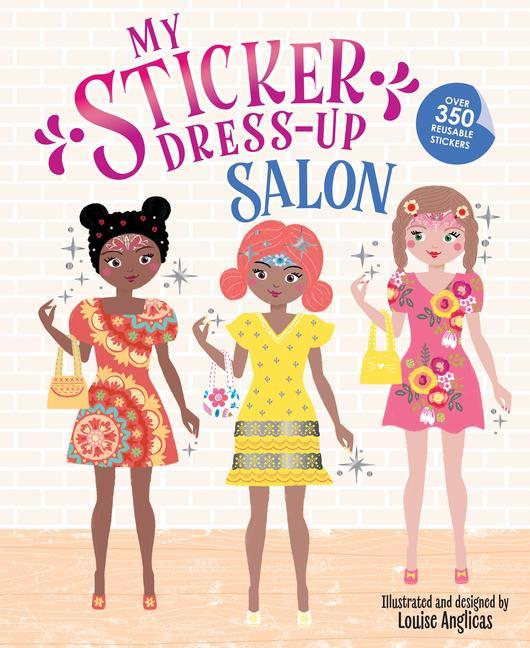 Kniha My Sticker Dress-Up: Salon 