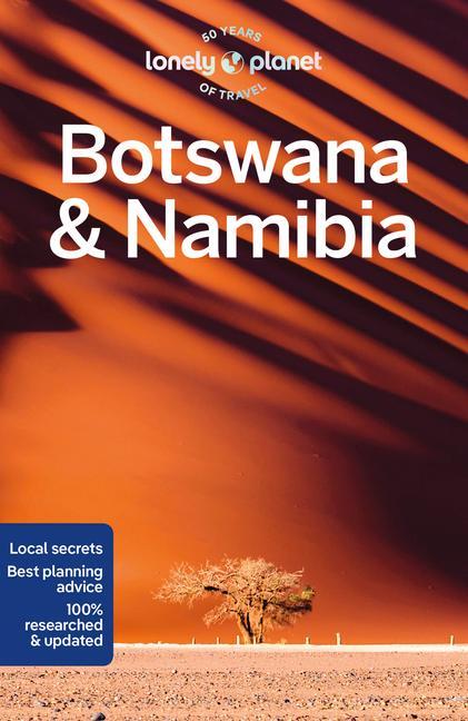 Carte Lonely Planet Botswana & Namibia 
