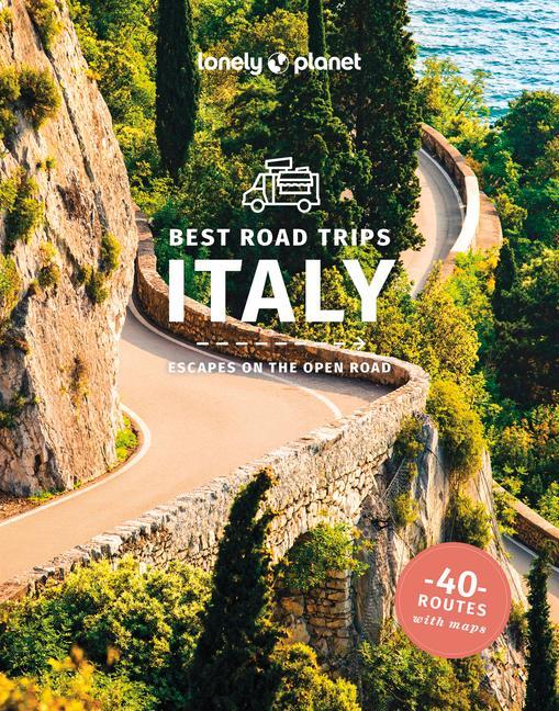 Carte Lonely Planet Best Road Trips Italy 