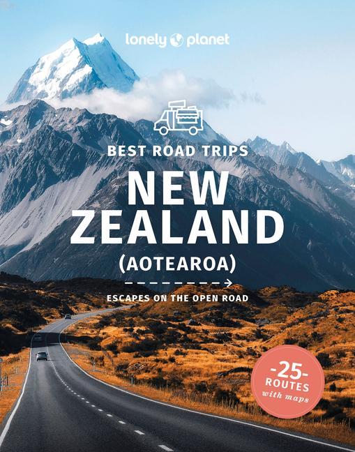 Carte Lonely Planet Best Road Trips New Zealand 