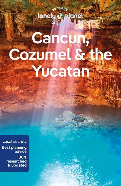 Carte Lonely Planet Cancun, Cozumel & the Yucatan 
