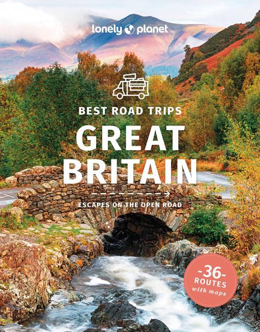 Carte Lonely Planet Best Road Trips Great Britain 