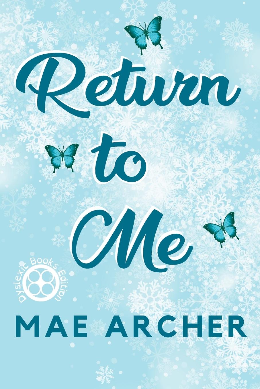 Book Return to Me Mae Archer