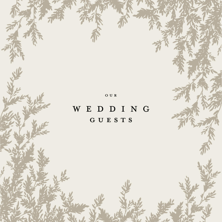 Kniha Wedding Guest Book: An Heirloom-Quality Guest Book with Foil Accents and Hand-Drawn Illustrations Paige Tate & Co
