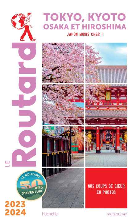 Carte Guide du Routard Tokyo, Kyoto 2023/24 