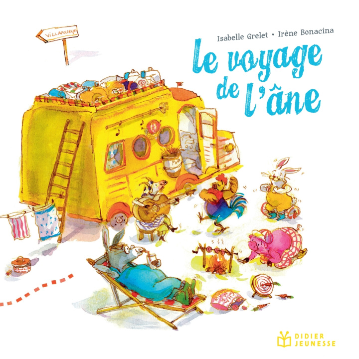 Kniha Le voyage de l'âne POCHE Isabelle Grelet