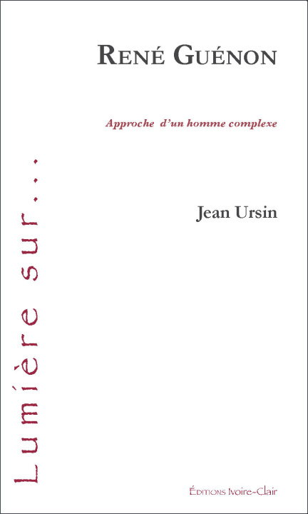 Kniha René Guénon Ursin