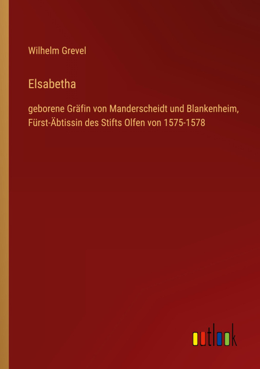 Book Elsabetha Wilhelm Grevel