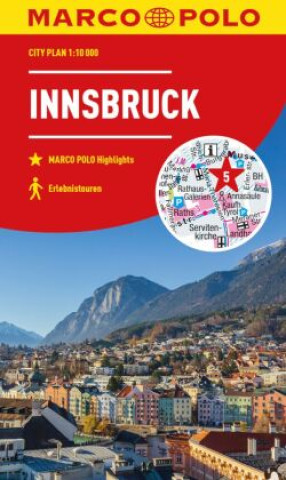 Printed items MARCO POLO Cityplan Innsbruck 1:10.000 