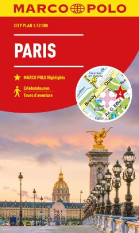 Nyomtatványok MARCO POLO Cityplan Paris 1:12.000 