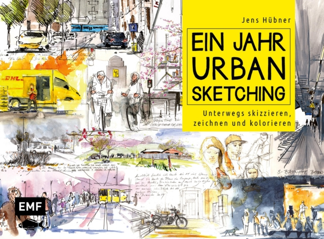 E-kniha Ein Jahr Urban Sketching Hubner Jens Hubner