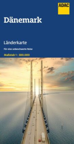Materiale tipărite ADAC Länderkarte Dänemark 1:300.000 