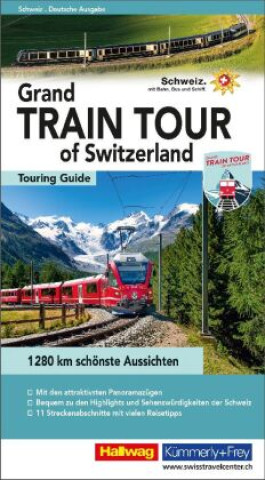 Carte Grand Train Tour of Switzerland 