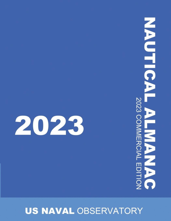 Knjiga Nautical Almanac 2023 