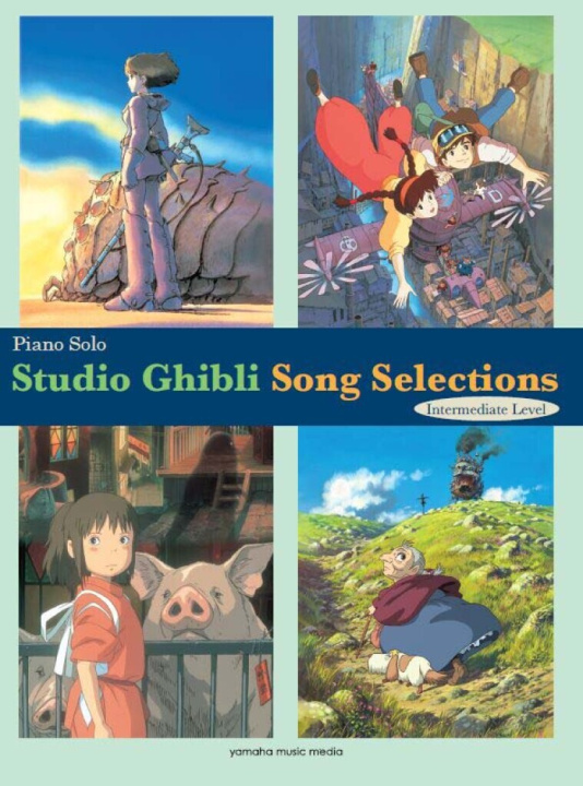 Knjiga STUDIO GHIBLI SONG SELECTIONS INTERMEDIATE/ENGLISH - 4 SONGS FROM 4 CINEMAS ARRANGED FOR SOLO PIANO 