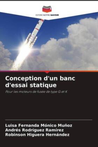 Knjiga Conception d'un banc d'essai statique Luisa Fernanda Mónico Muñoz