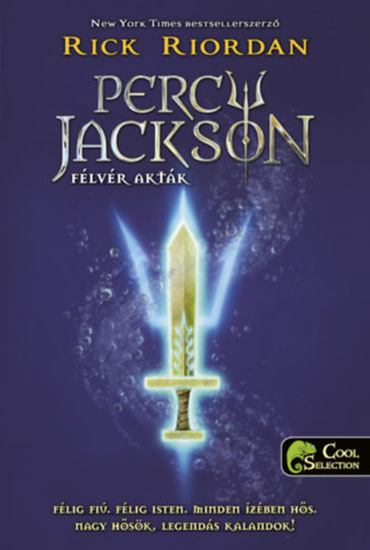 Book Percy Jackson Félvér akták Rick Riordan