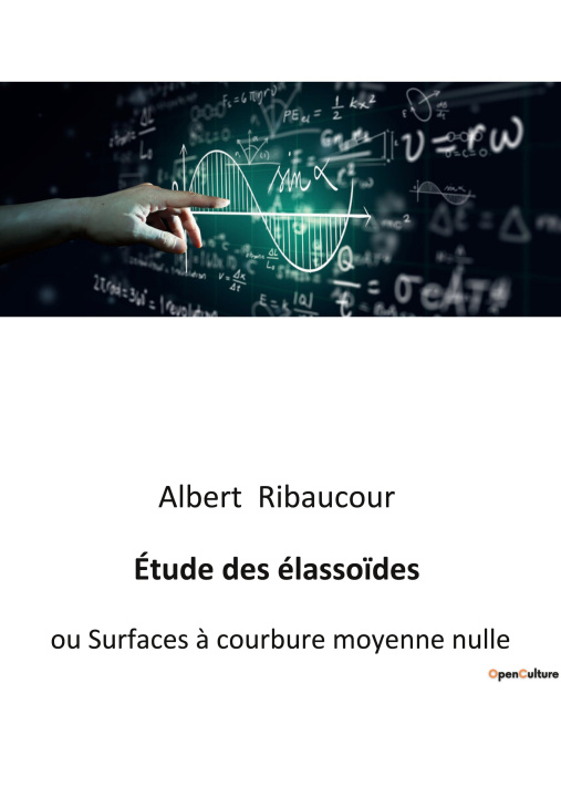Boek Étude des élasso?des Ribaucour