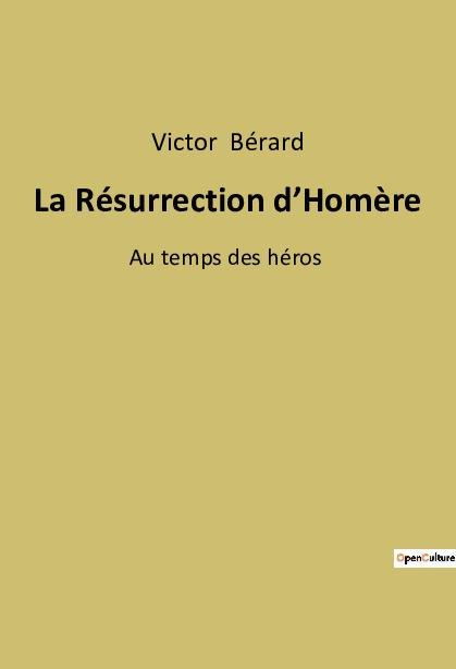 Kniha La Résurrection d?Hom?re 