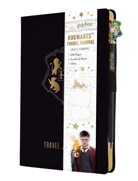 Kniha Harry Potter: Hogwarts Travel Journal with Pen 