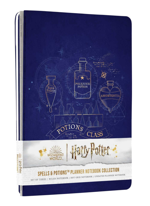 Книга Harry Potter: Spells and Potions Planner Notebook Collection (Set of 3) 
