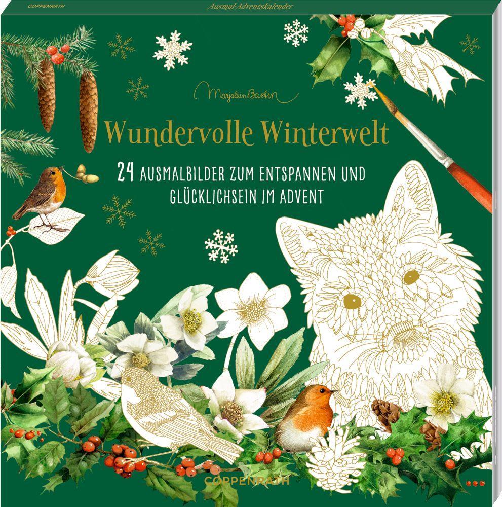 Kalendář/Diář Kreativkalender - Wundervolle Winterwelt 