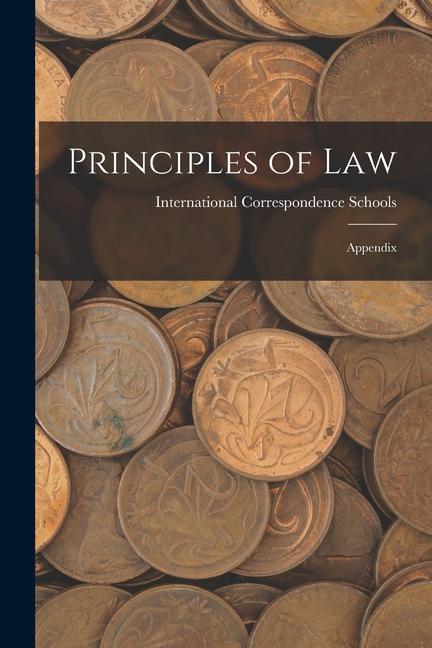 Kniha Principles of Law: Appendix 
