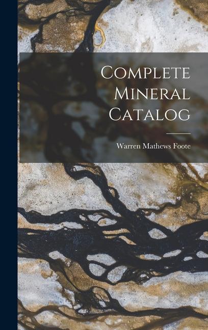 Kniha Complete Mineral Catalog 