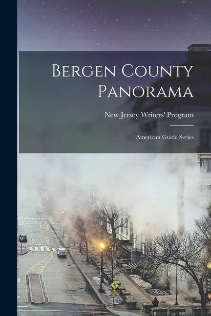 Carte Bergen County Panorama: American Guide Series 